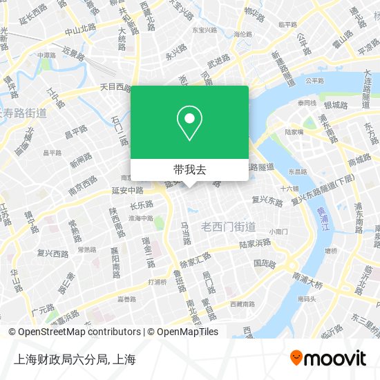 上海财政局六分局地图