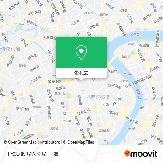 上海财政局六分局地图