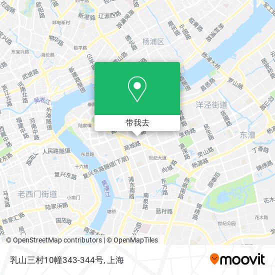 乳山三村10幢343-344号地图