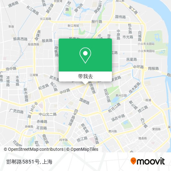 邯郸路5851号地图