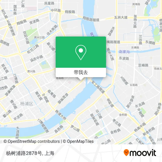 杨树浦路2878号地图
