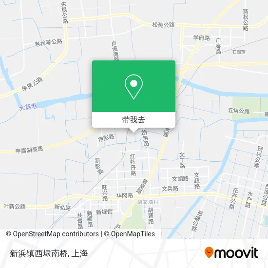 新浜镇西埭南桥地图