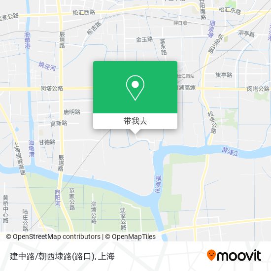 建中路/朝西埭路(路口)地图