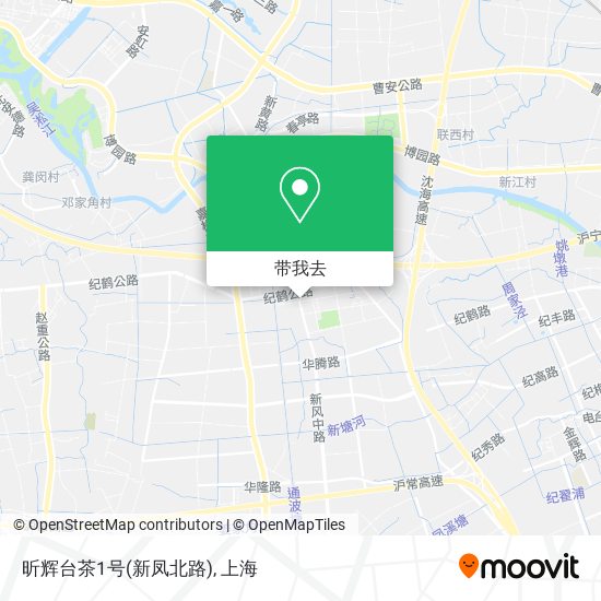 昕辉台茶1号(新凤北路)地图