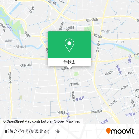 昕辉台茶1号(新凤北路)地图