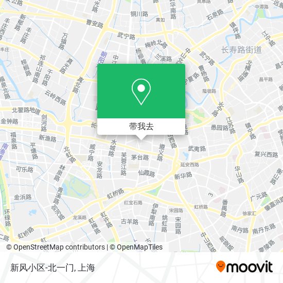新风小区-北一门地图