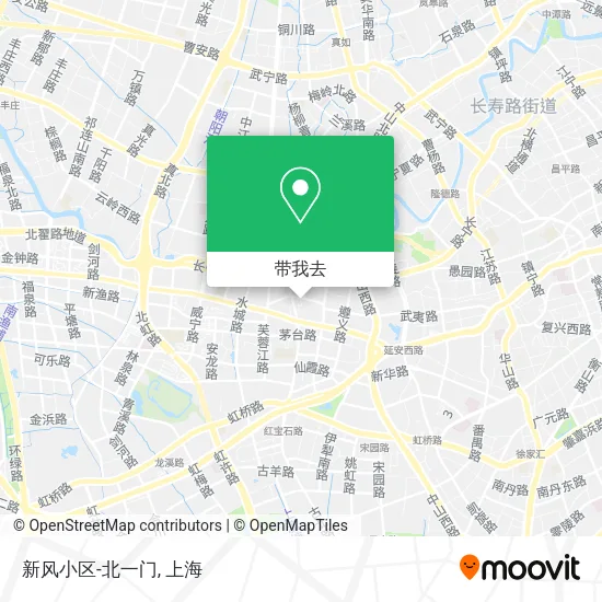 新风小区-北一门地图