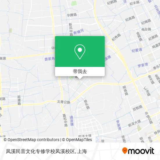 凤溪民音文化专修学校凤溪校区地图