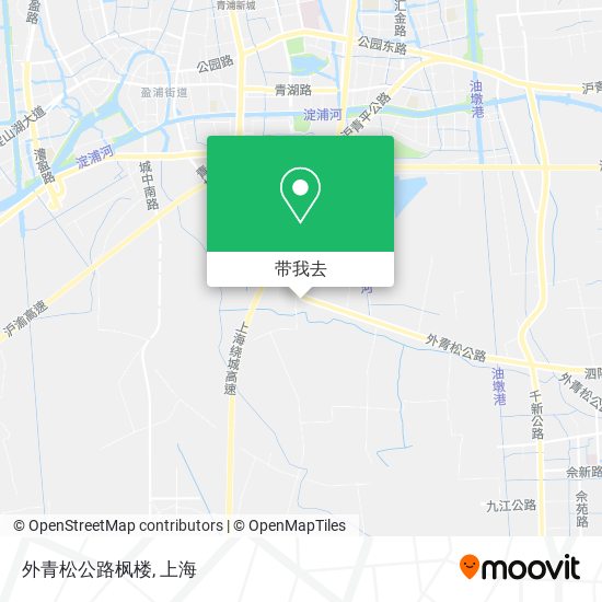 外青松公路枫楼地图