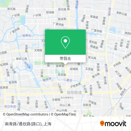 南青路/通欣路(路口)地图
