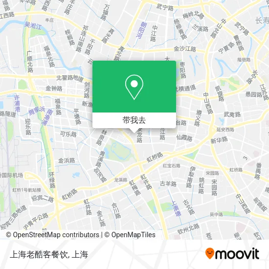 上海老酷客餐饮地图