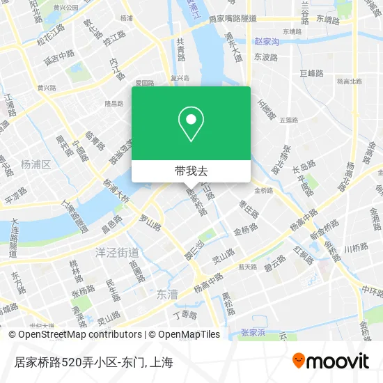 居家桥路520弄小区-东门地图