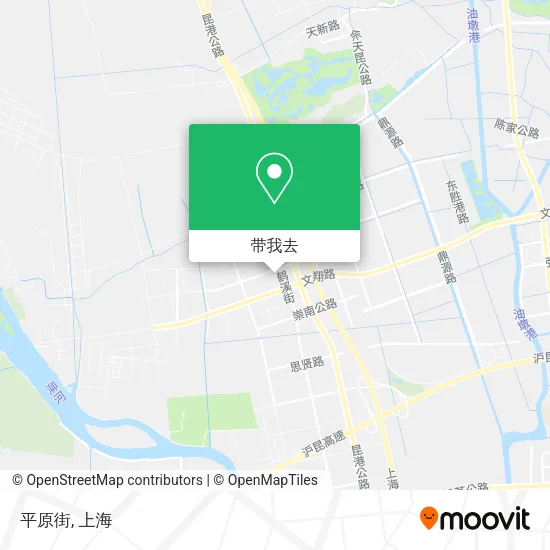 平原街地图