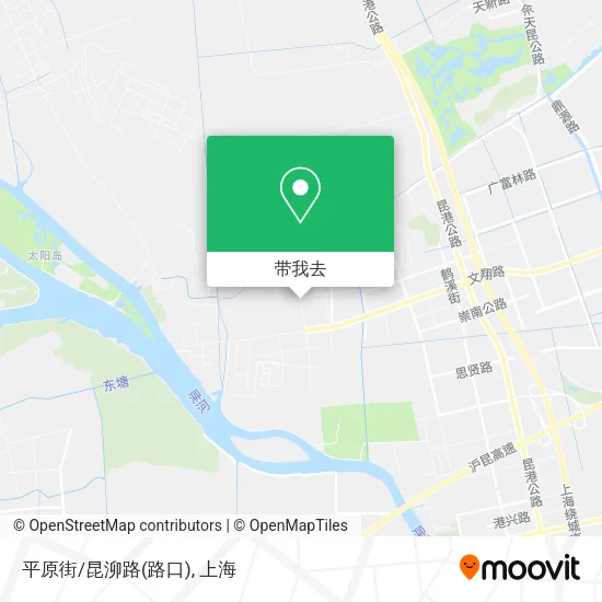 平原街/昆泖路(路口)地图
