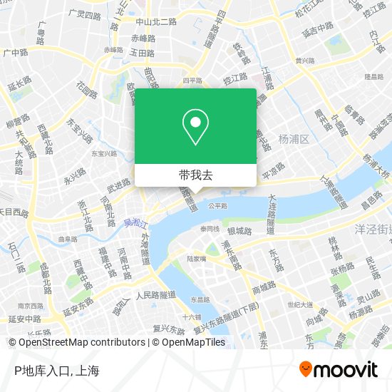 P地库入口地图