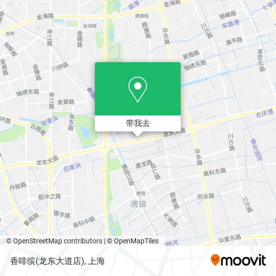 香啡缤(龙东大道店)地图