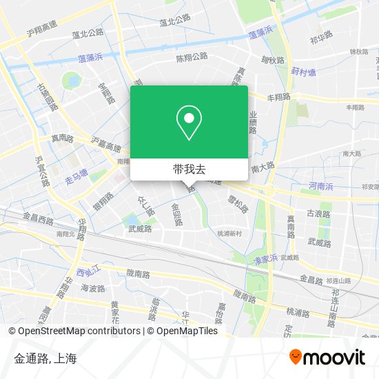 金通路地图