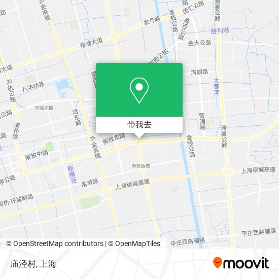 庙泾村地图