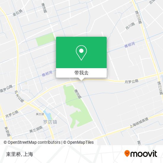束里桥地图