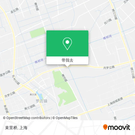 束里桥地图