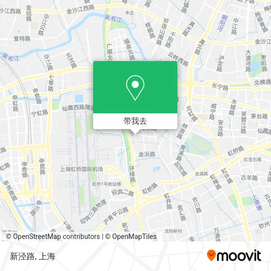 新泾路地图