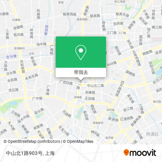 中山北1路903号地图