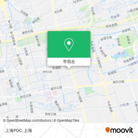 上海PDC地图