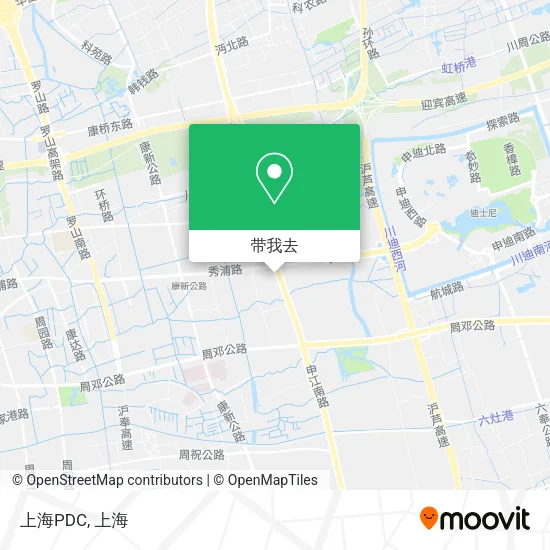 上海PDC地图
