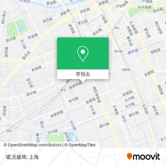 暖况服饰地图