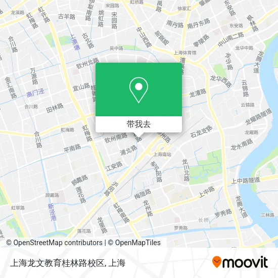 上海龙文教育桂林路校区地图