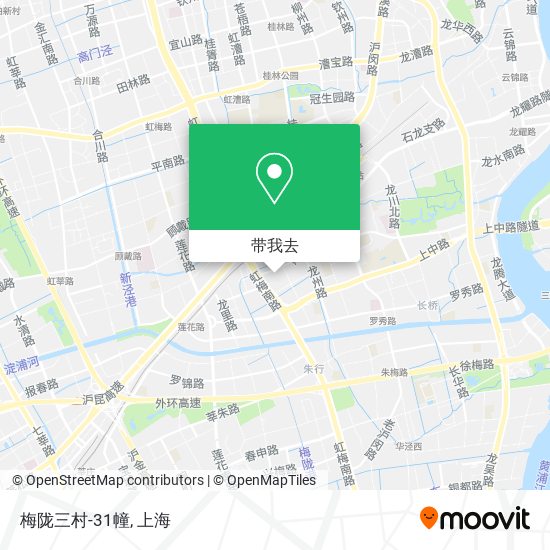 梅陇三村-31幢地图
