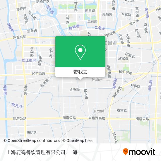 上海鹿鸣餐饮管理有限公司地图