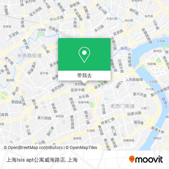 上海Isis apt公寓威海路店地图