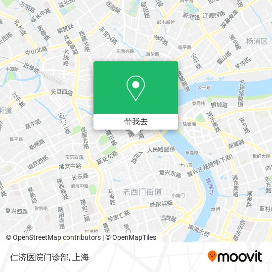 仁济医院门诊部地图
