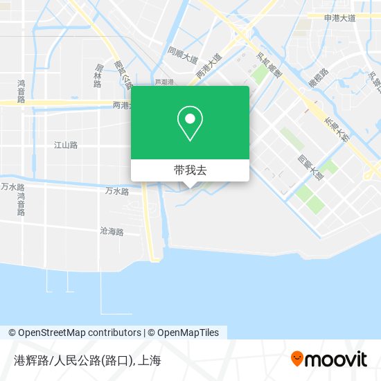 港辉路/人民公路(路口)地图