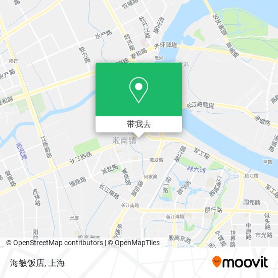 海敏饭店地图