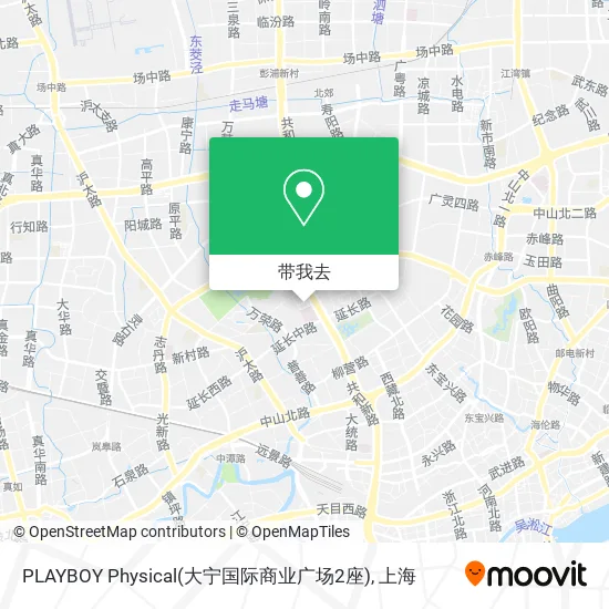 PLAYBOY Physical(大宁国际商业广场2座)地图