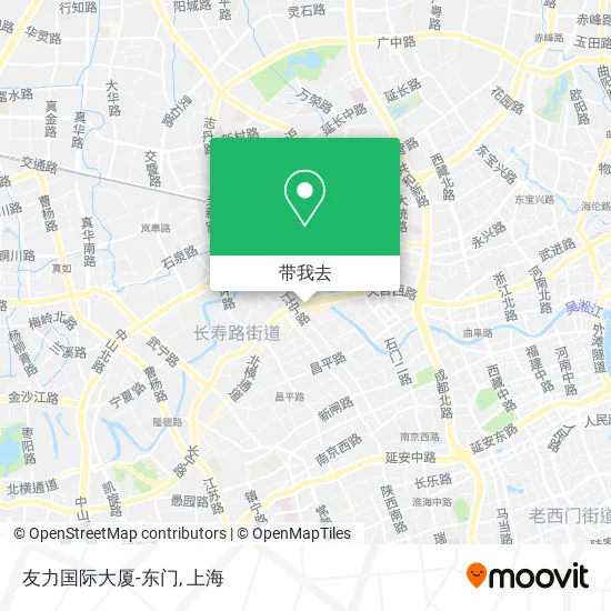 友力国际大厦-东门地图