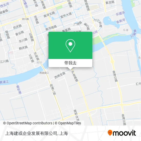 上海建或企业发展有限公司地图