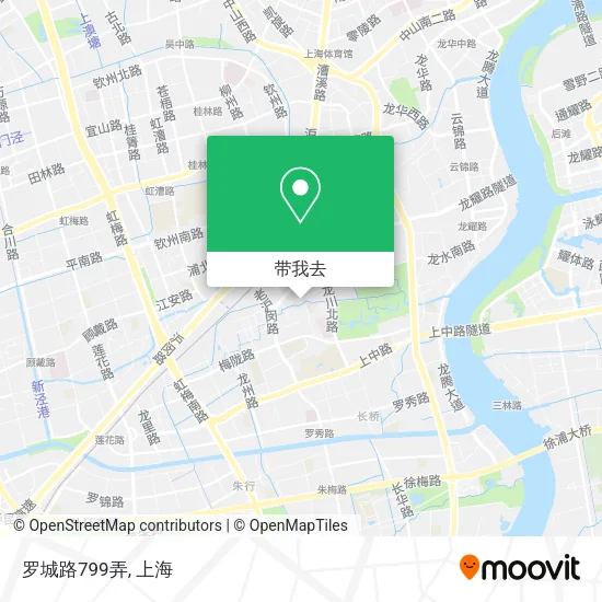 罗城路799弄地图