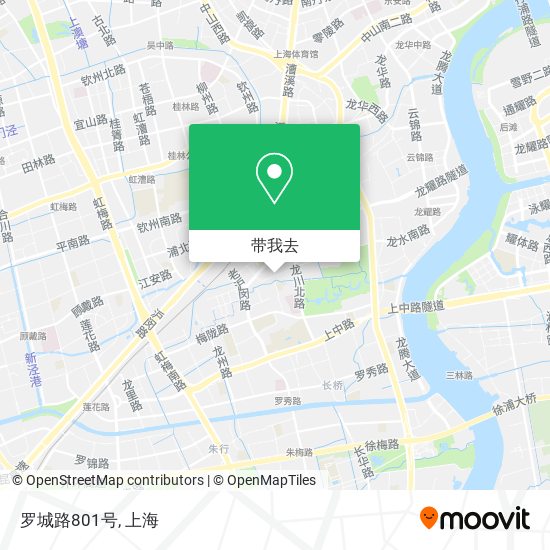 罗城路801号地图