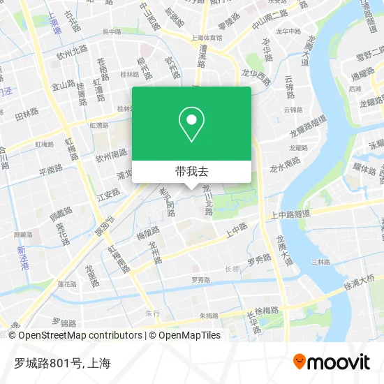 罗城路801号地图