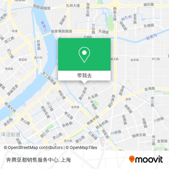 奔腾亚都销售服务中心地图