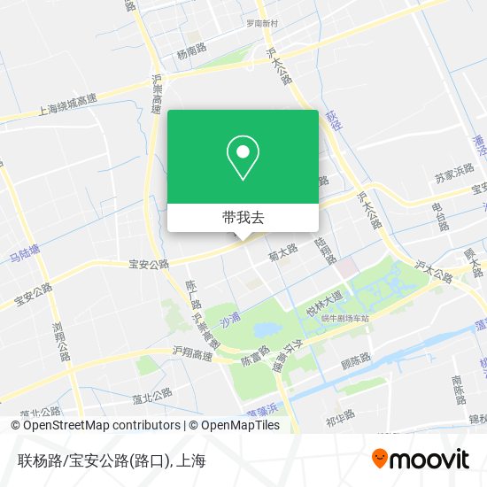 联杨路/宝安公路(路口)地图