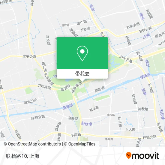 联杨路10地图