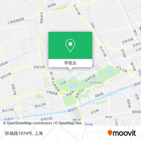 联杨路1074号地图