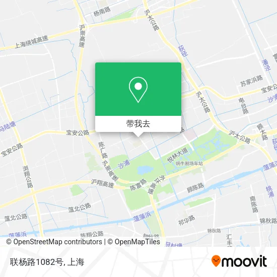 联杨路1082号地图