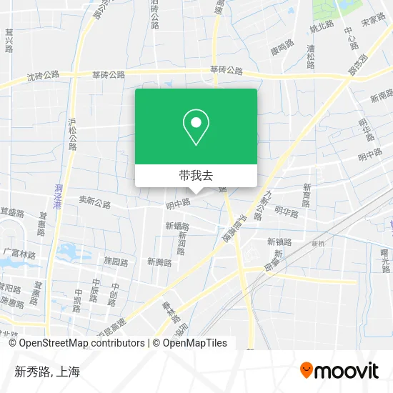 新秀路地图