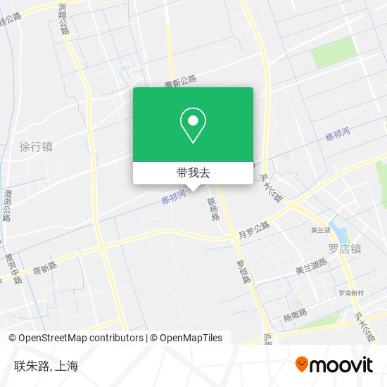 联朱路地图