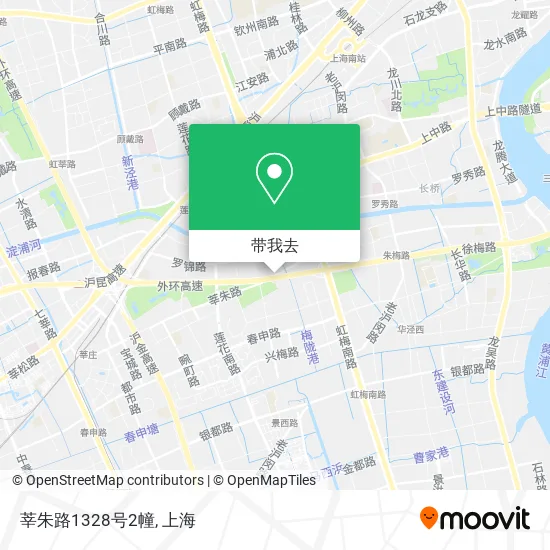 莘朱路1328号2幢地图